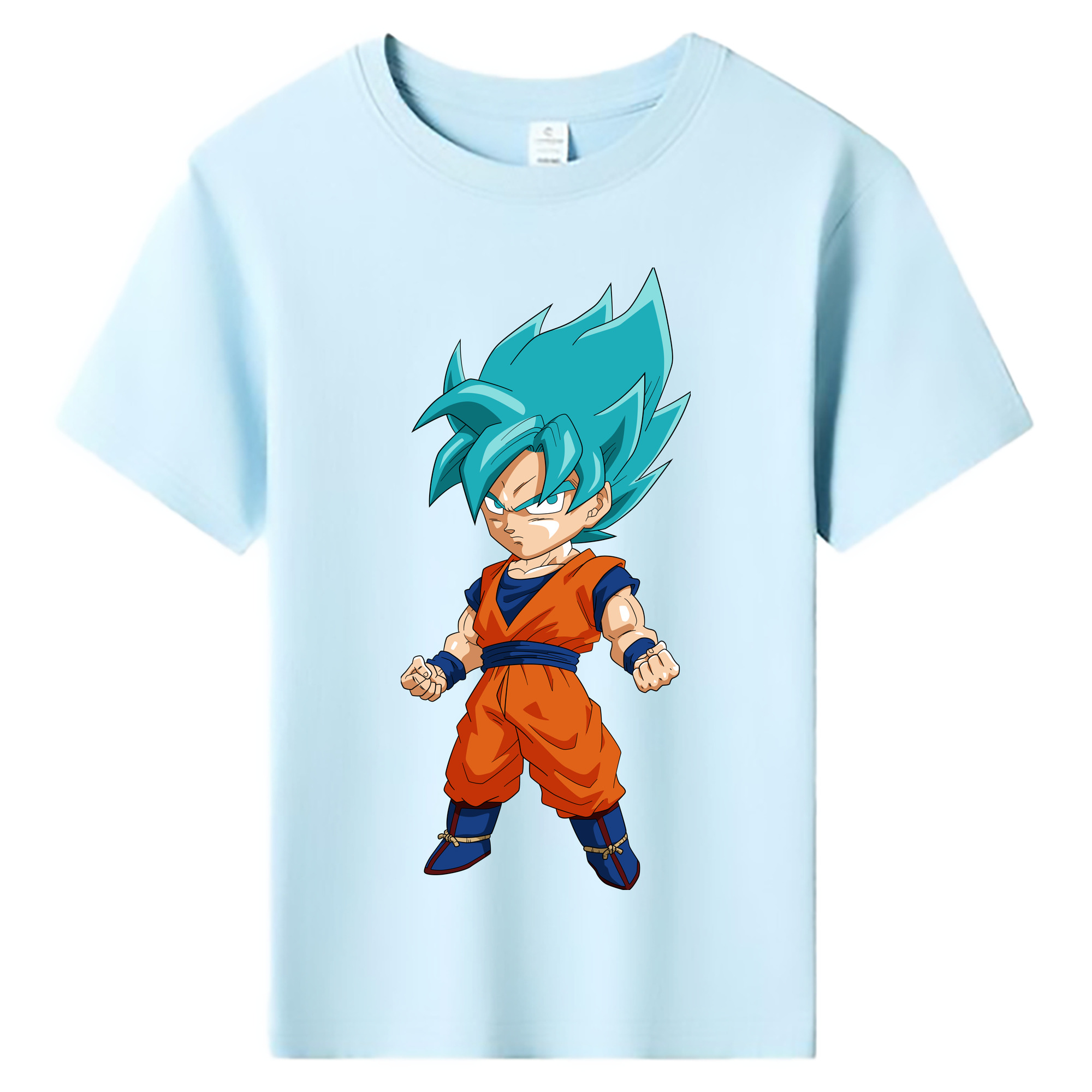 （画像用） ドラゴンボール 孫 悟飯（そんごはん）DRAGON BALL Son Gohan 綿100％キッズTシャツ（フロントプリント）